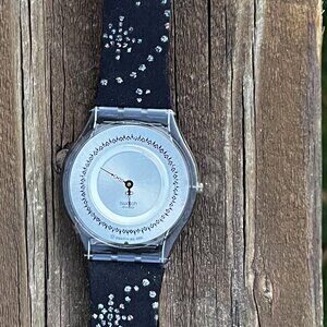 Swatch Black Skin Watch - NEW